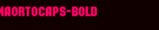 a_MachinaOrtoCaps-Bold_英文字体