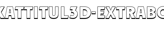 a_PlakatTitul3D-ExtraBold_英文字体