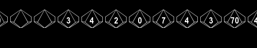 dPoly-Decahedron.ttf